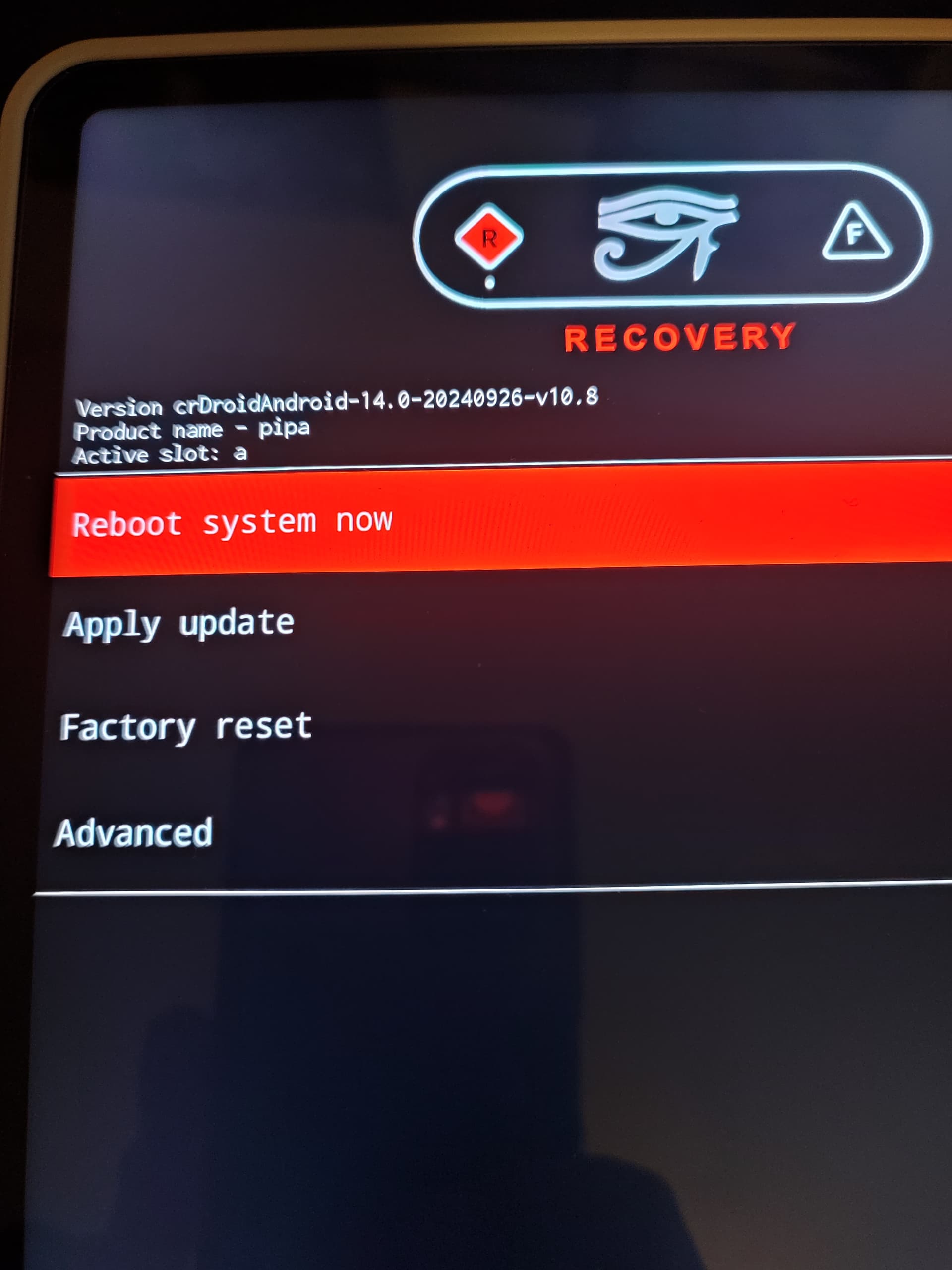 crDroid Recovery